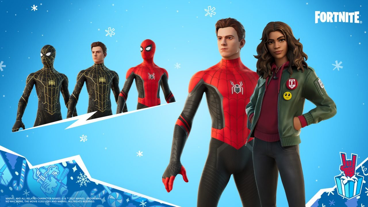 Fortnite Releases New Spider-Man: No Way Home Skins 1
