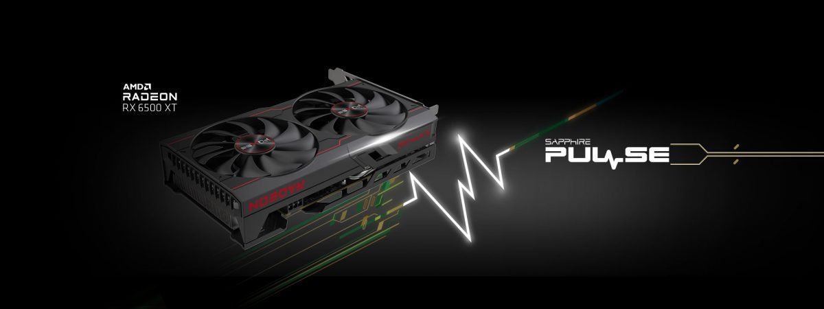 Command 1080P Gaming With High-Performance Cooling And A Striking Aesthetic With The Launch Of The Sapphire Pulse Amd Radeon™ Rx 6500 Xt Graphics Card