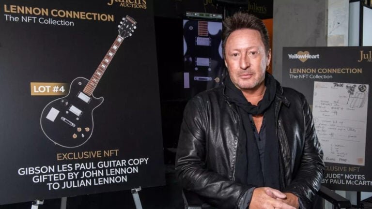 Julian Lennon Dives Into The NFT Market By Offering Tokens Based On Legendary Band ‘The Beatles’
