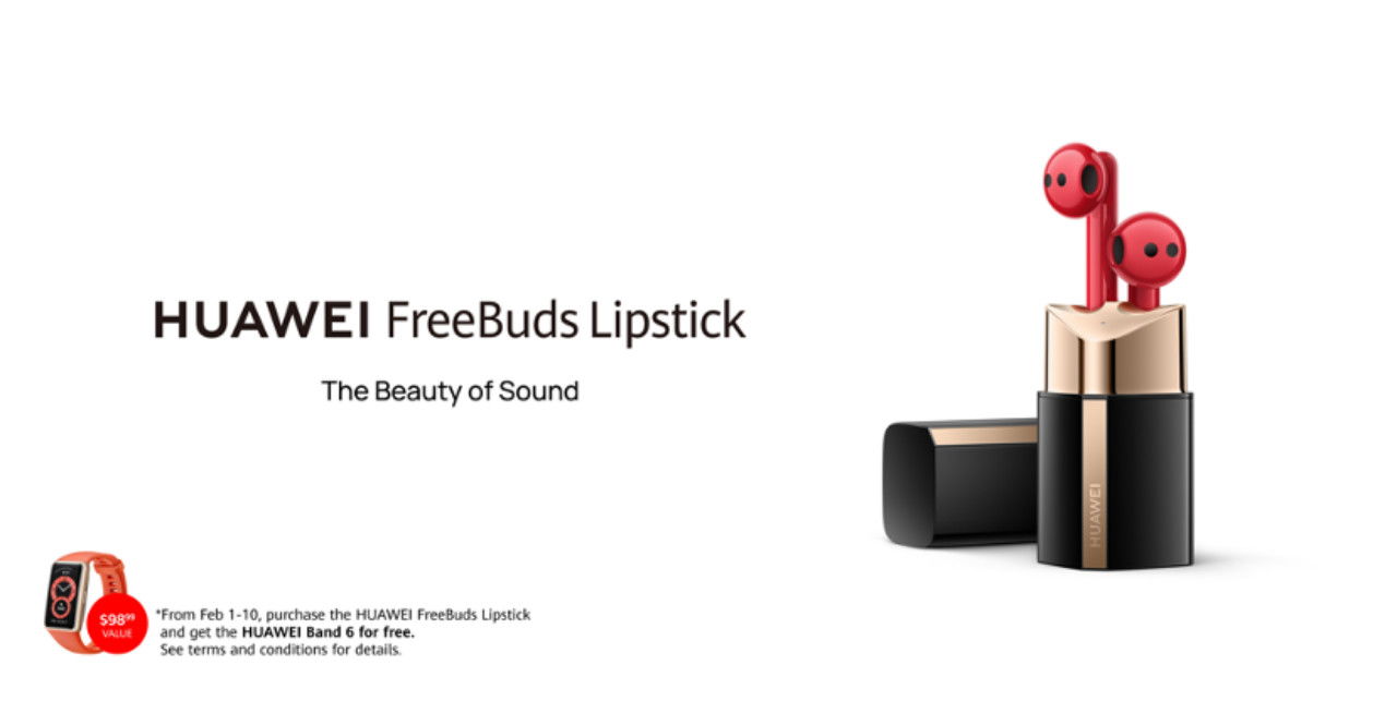 Huawei Freebuds Lipstick Now Available