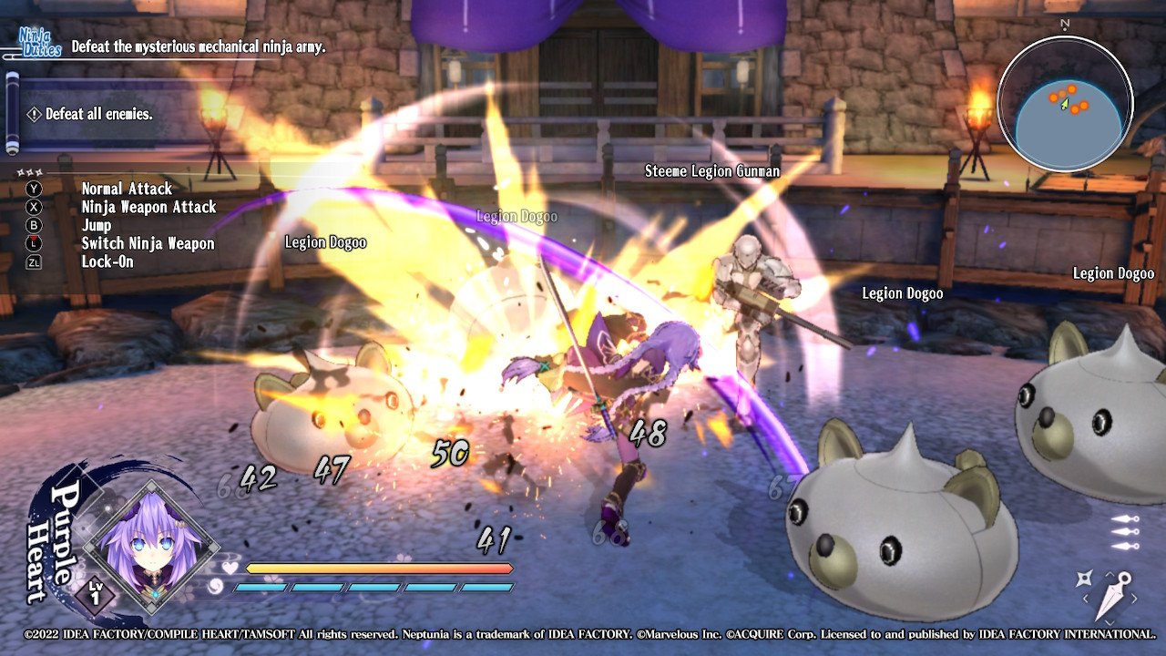 Neptunia X Senran Kagura: Ninja Wars (Switch) Preview