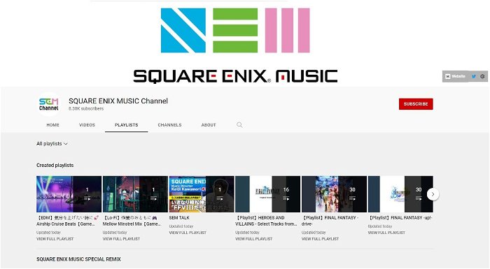 NieRシリーズ, LINE UP, SQUARE ENIX MUSIC
