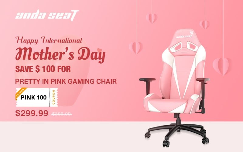 Celebrate International Women’s Day With Huge Savings On A Range Of Anda Seat Gaming Chairs