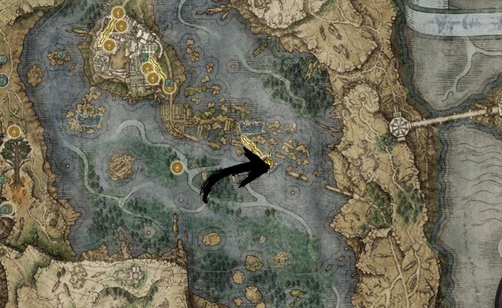 Elden Ring Guide: Map Fragment Location 22