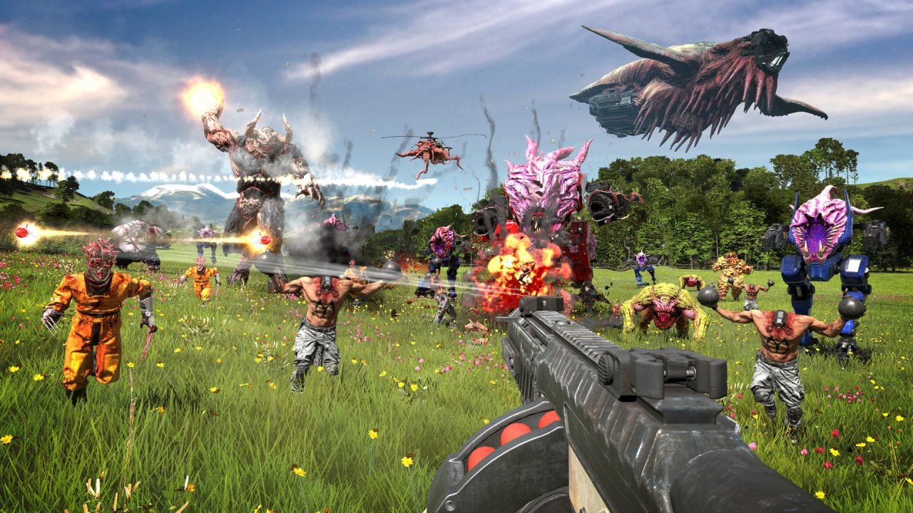 Serious Sam 4 Revives Over-The-Top Fps Series On August 2020