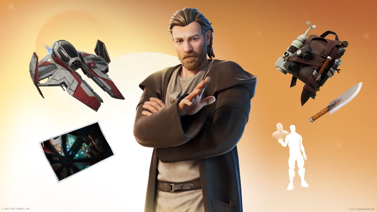 Obi-Wan Kenobi Swings His Lightsaber Into Fortnite On May 26