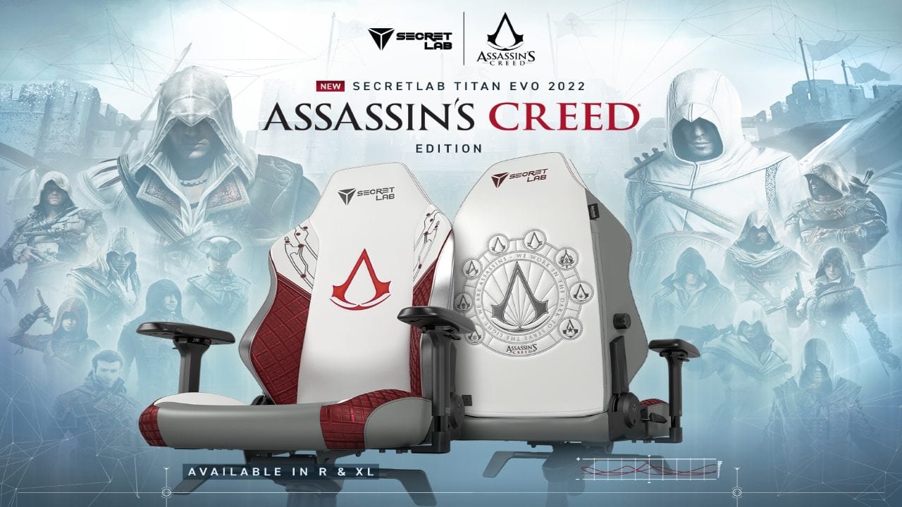 Big Assassin's Creed X Secretlab Collab Enters The Animus For The Franchise's 15th Anniversary
