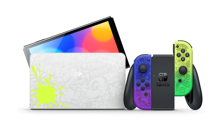 Splatoon 3 Reveals Themed Nintendo Switch OLED and a New Multiplayer Map