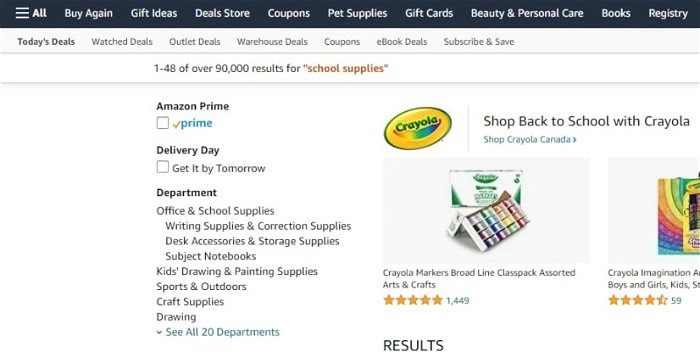 Online Shopping Has Reshaped Back-To-School