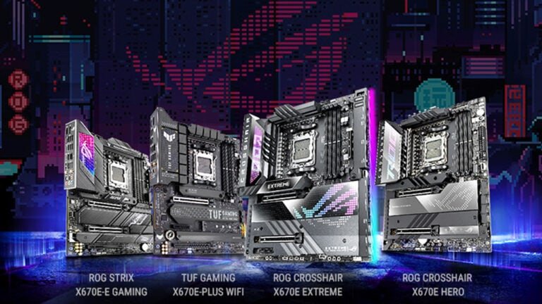 ASUS Reveals Big AMD X670E Motherboards At Canadian National Expo