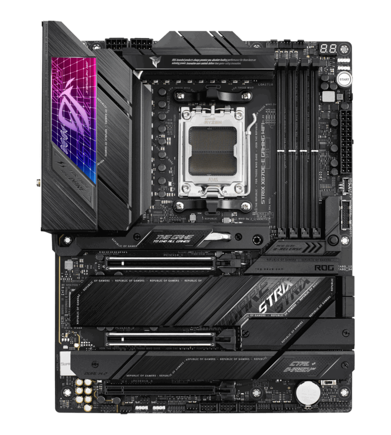 ASUS Unveils Large AMD X670E Motherboards at Canadian Expo.
