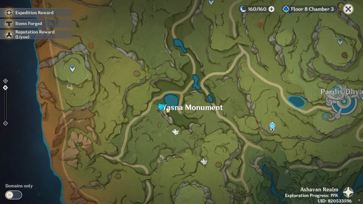 Genshin Impact Guide How to Solve the Yasna Monument Chest Barrier Puzzle