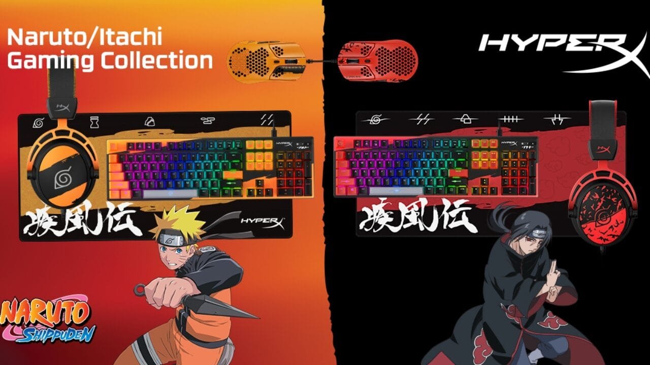 Hyperx Drops Limited-Edition Naruto: Shippuden Collection Peripherals 2