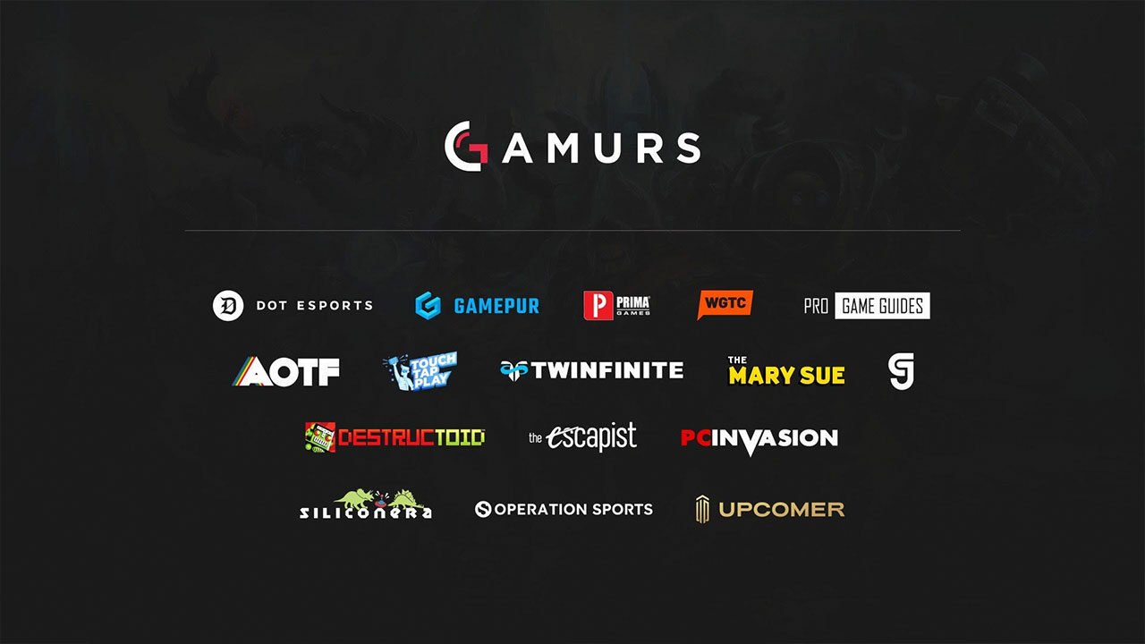 Gamurs Group To Acquire Enthusiast Gaming Sites