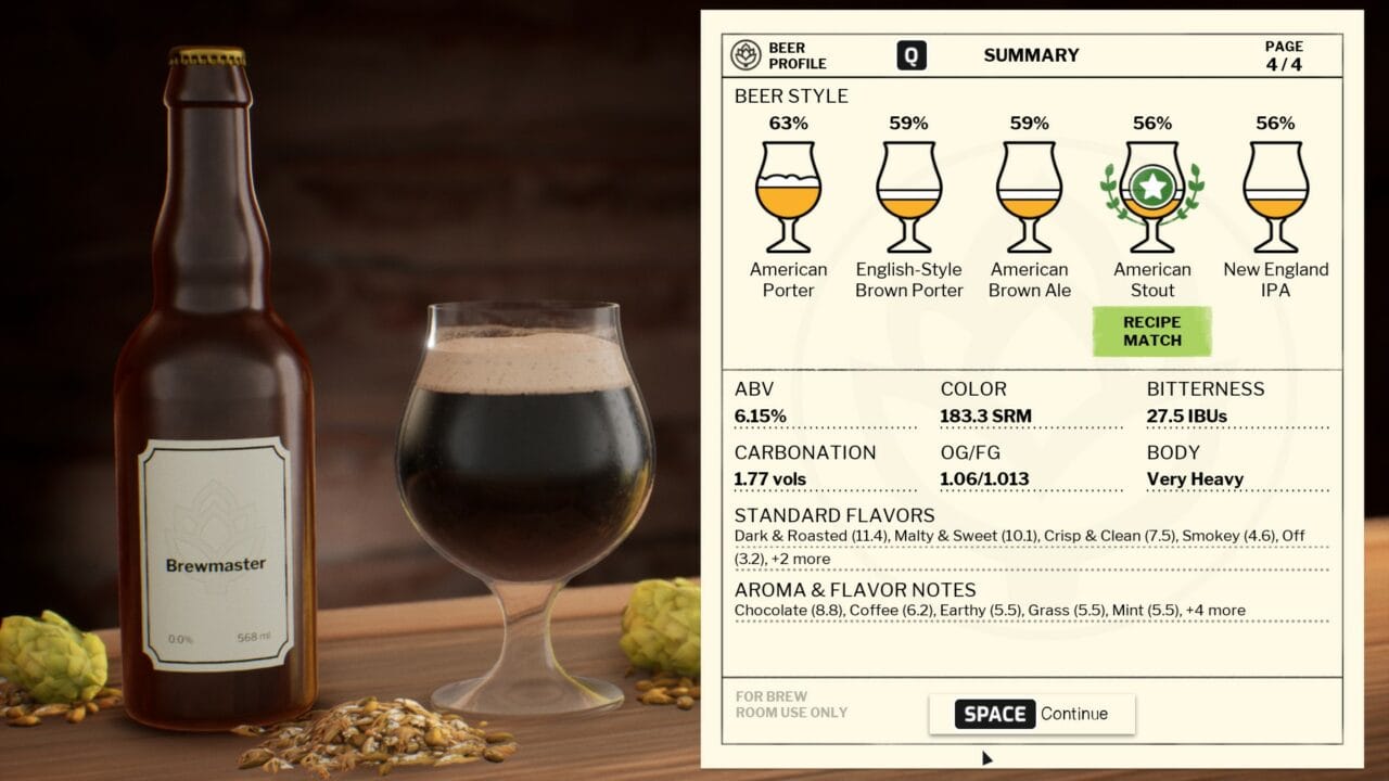 Brewmaster: Beer Brewing Simulator Review Brewmaster: Beer Brewing Simulator