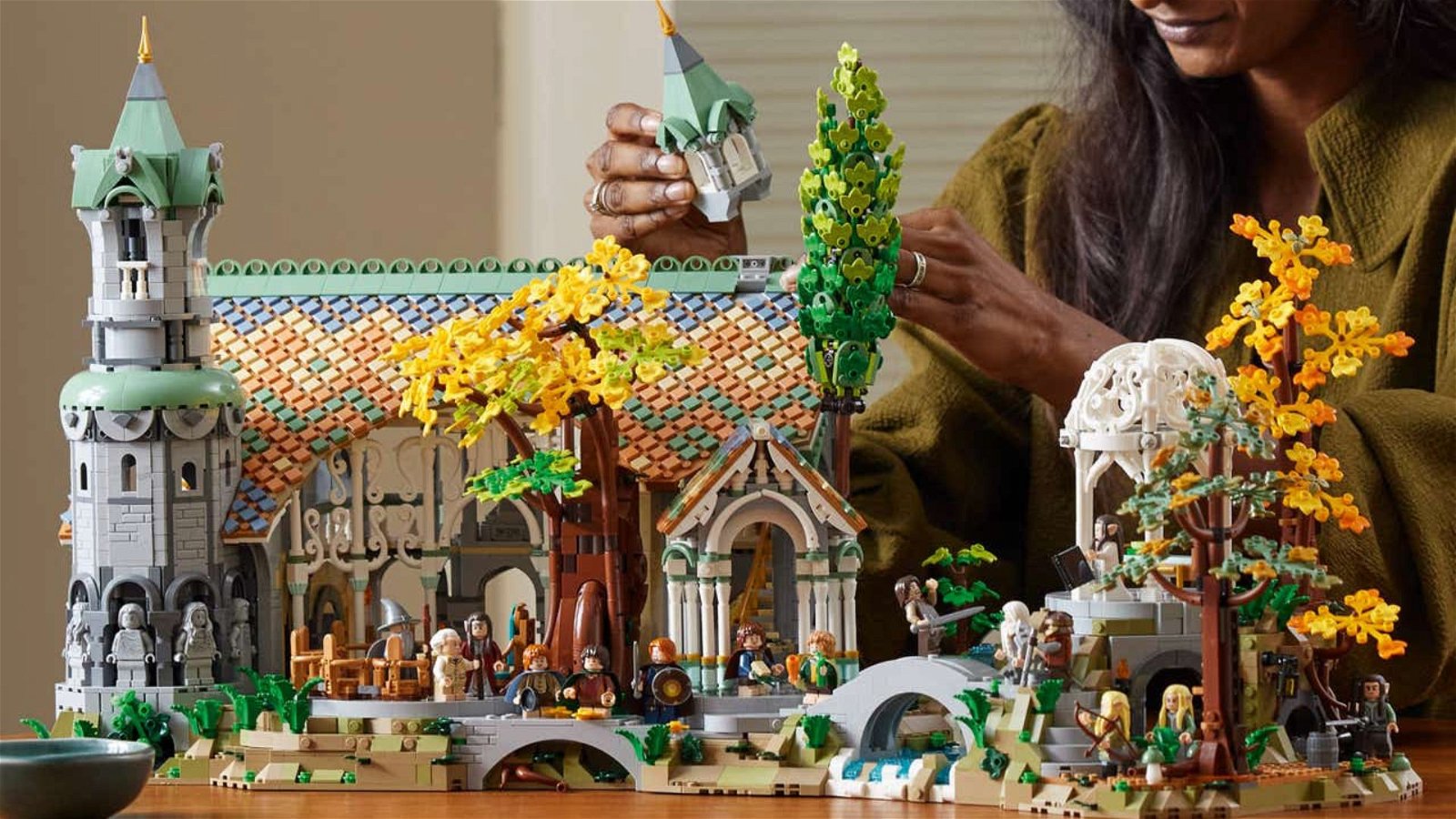 Lego Joins The Fellowship Jaw Dropping Return To Lord Of The Rings With Detailed Rivendell Set 23020802