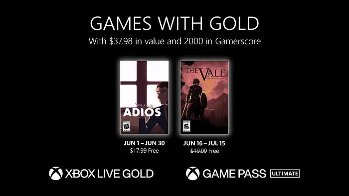 Game Swith Gold June 2023 Xbox Game Pass