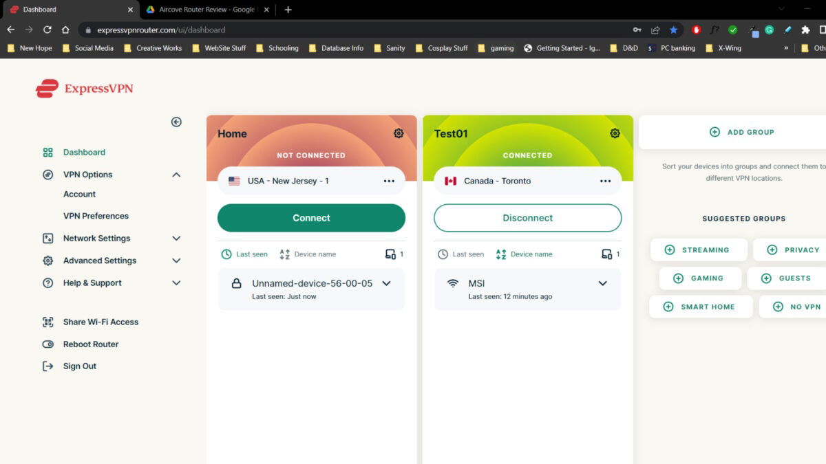 Aircove ExpressVPN Router Review - CGMagazine