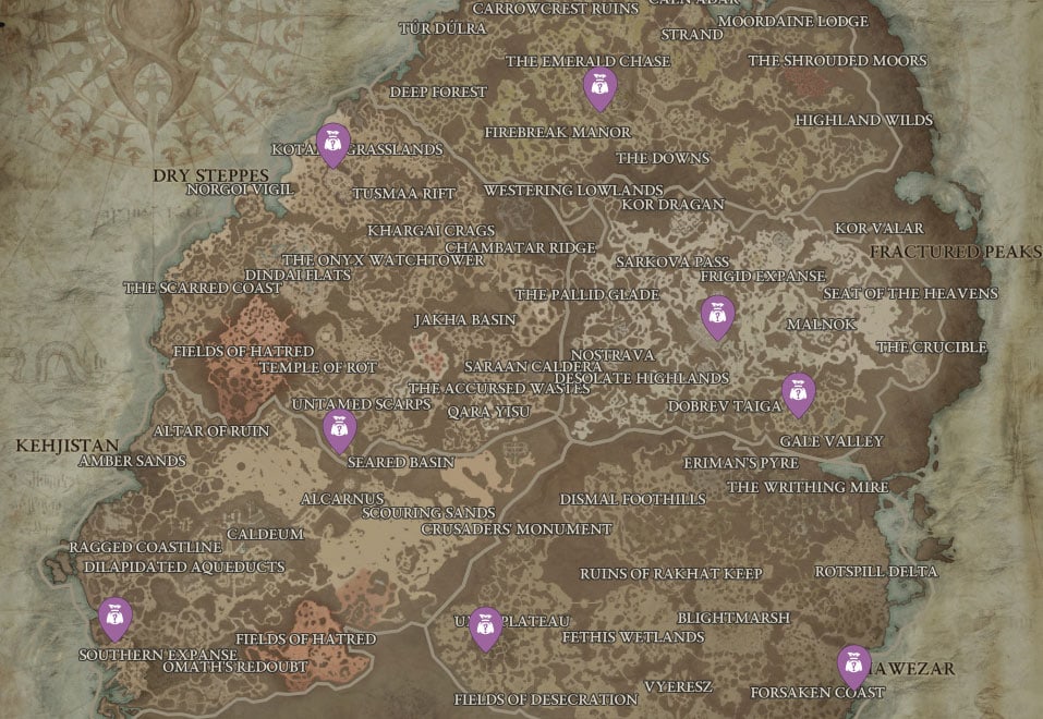 Diablo 4 Guide: Unraveling The Mystery Of The Purveyor Of Curiosities Curiosity