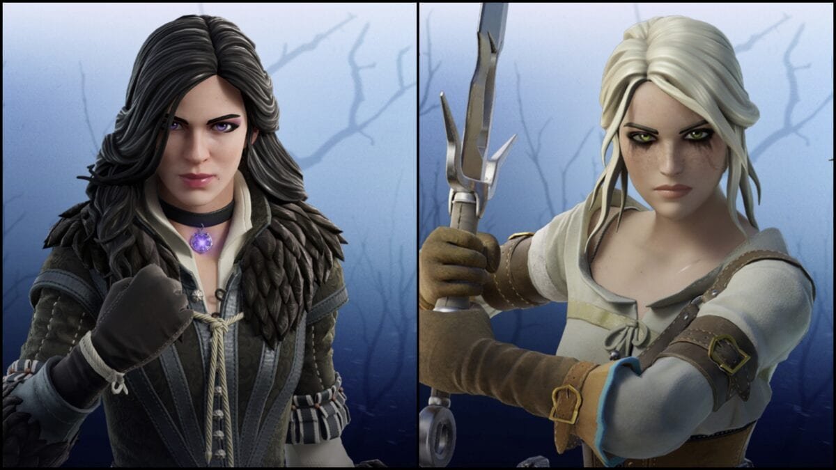 The Witcher's Ciri and Yennefer Join Fortnite Today