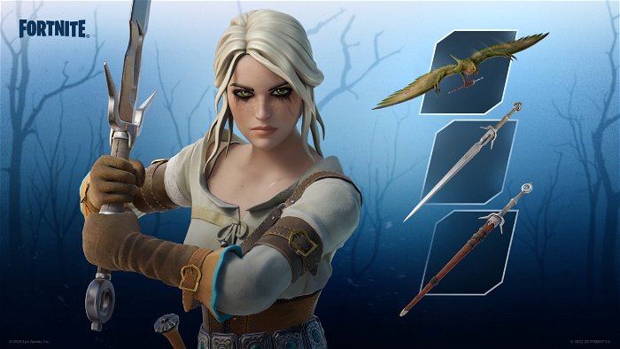 The Witcher'S Ciri And Yennefer Join Fortnite Today