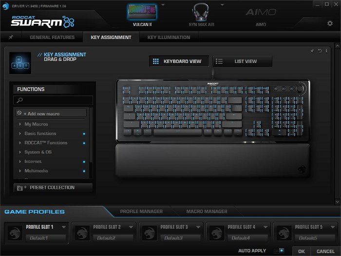 Roccat Vulcan Ii Mechanical Keyboard Review