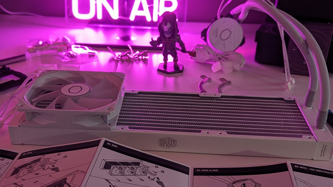 Coolermaster Masterliquid 360L Core White Review Coolermaster Masterliquid 360L Core White Review