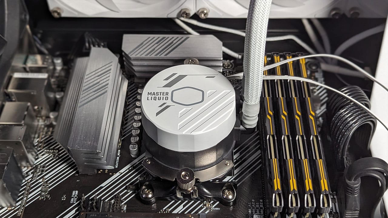 Coolermaster Masterliquid 360L Core White Review Coolermaster Masterliquid 360L Core White Review