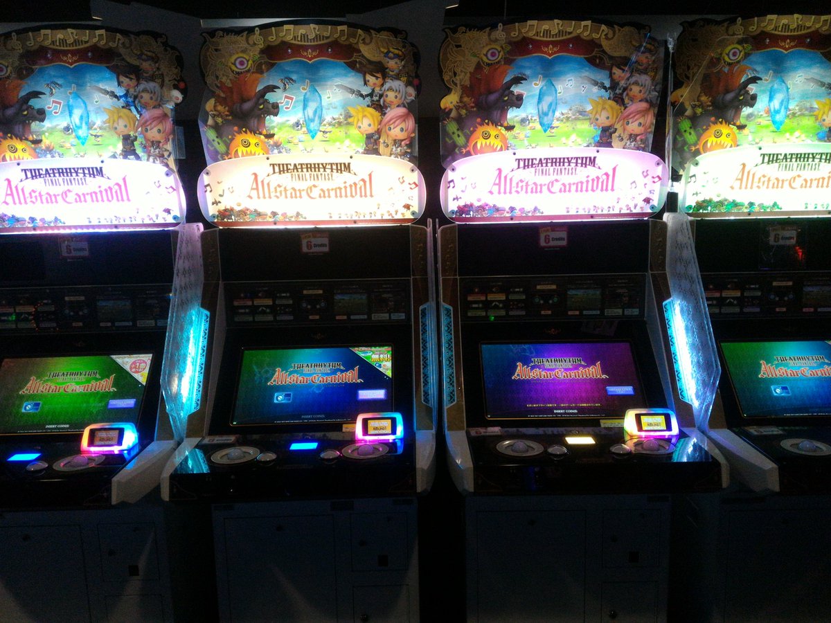 Dissidia Final Fantasy And Theatrhythm Arcade Machines Go Dark March 2021