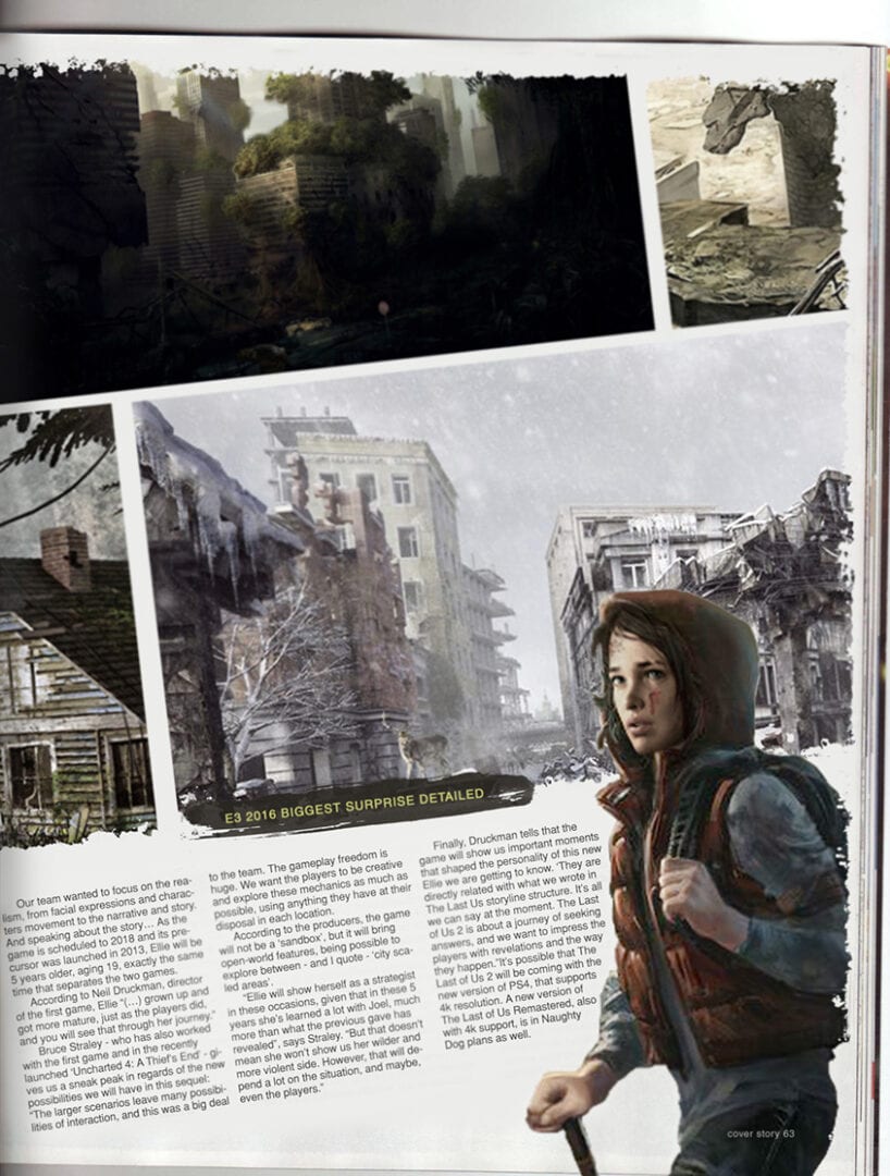 Last Of Us 2 Rumours Circulate After Magazine Scan Surfaces Online Last Of Us 2 Rumours Circulate After Magazine Scan Surfaces Online