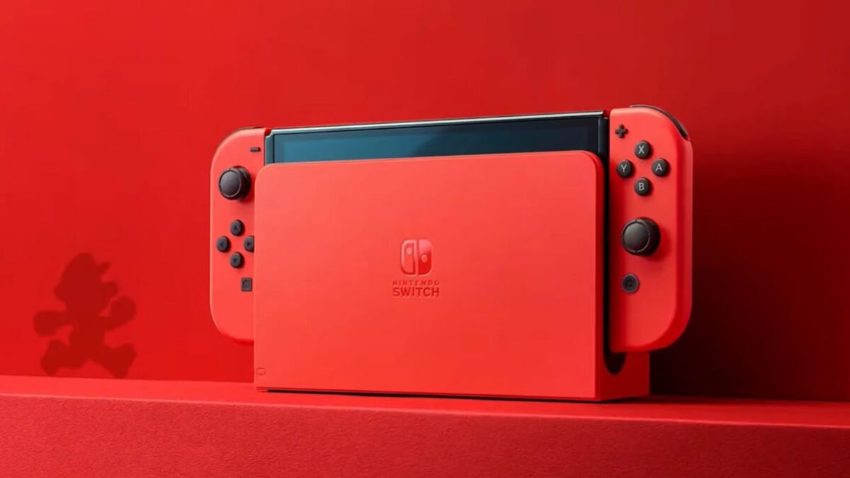 Nintendo Unveils Mario Red Edition Switch OLED Console
