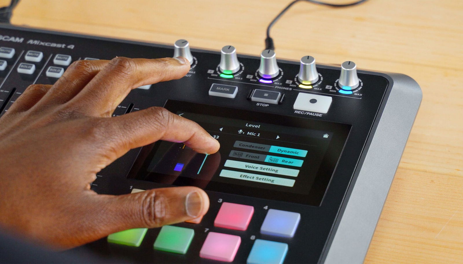 Tascam Debuts The Mixcast 4 Podcast Station