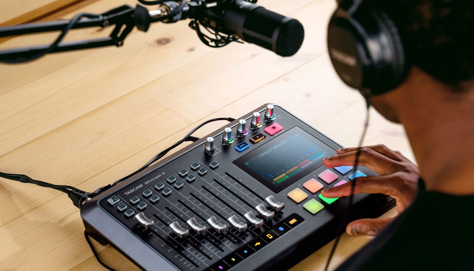 Tascam Debuts The Mixcast 4 Podcast Station