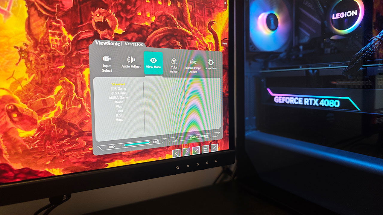 Viewsonic Vx2728J-2K Gaming Monitor Review