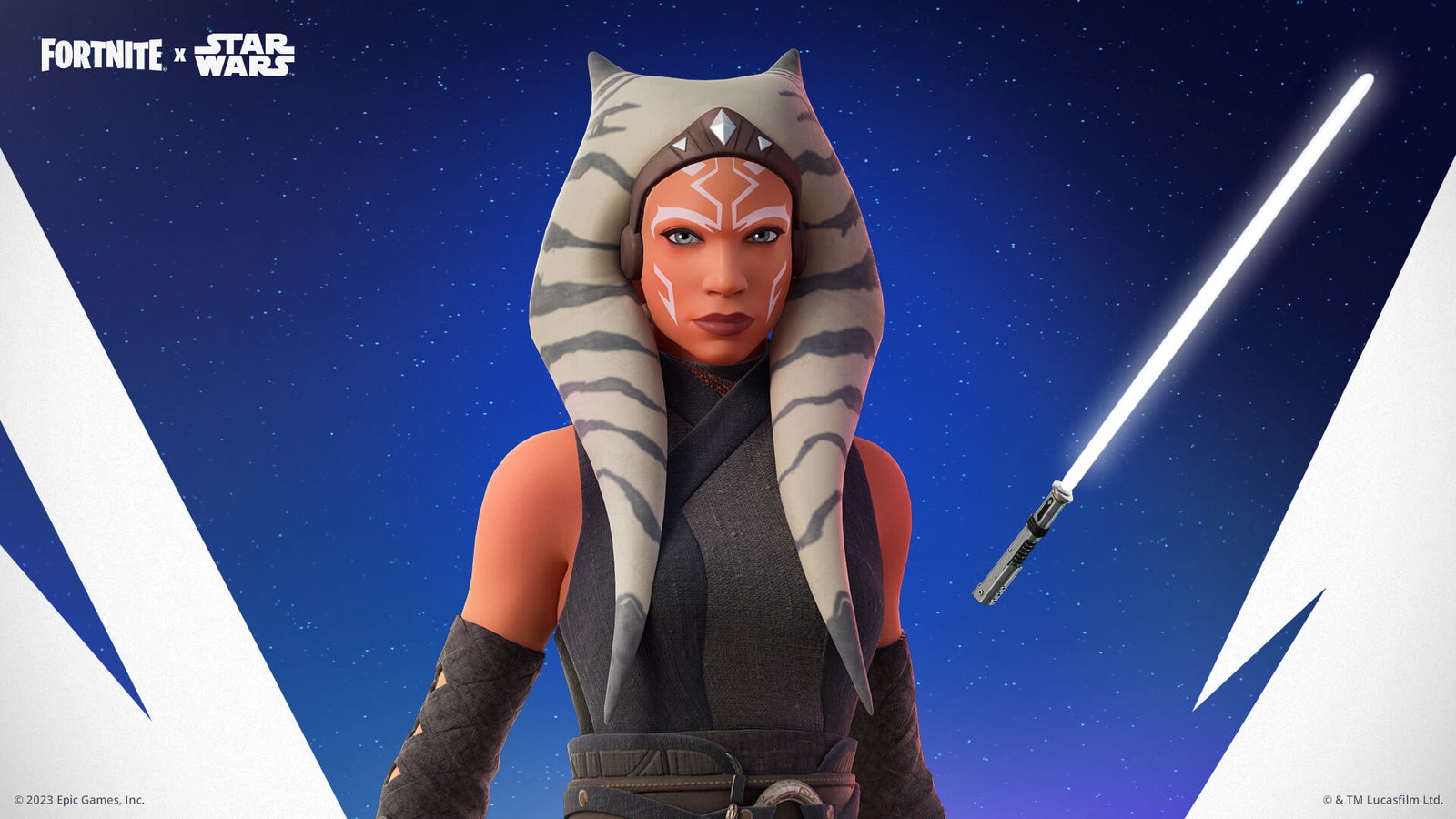 Fortnite Adds Ahsoka Tano Skin And Star Wars Powers In New Season 4 Update Ahsoka Tano Invades Fortnite Battle Royale In Update V26.20