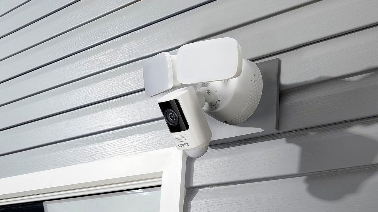 Lorex 2K Wired Floodlight Security Camera Review CGMagazine
