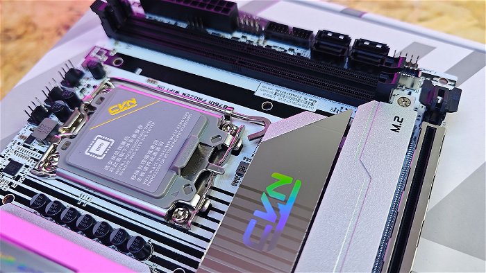 Colorful Cvn B760I Frozen Wi-Fi D5 Motherboard Review
