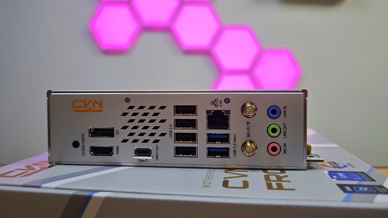 Colorful Cvn B760I Frozen Wi-Fi D5 Motherboard Review