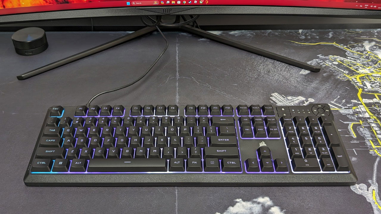 Corsair K55 Core Keyboard Review