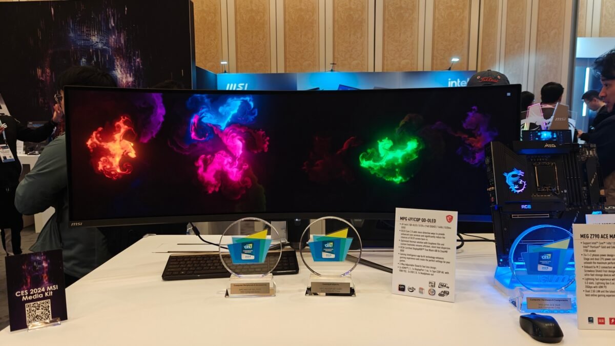 MSI’s Monitor & Desktop Solutions Shine at CES 2024
