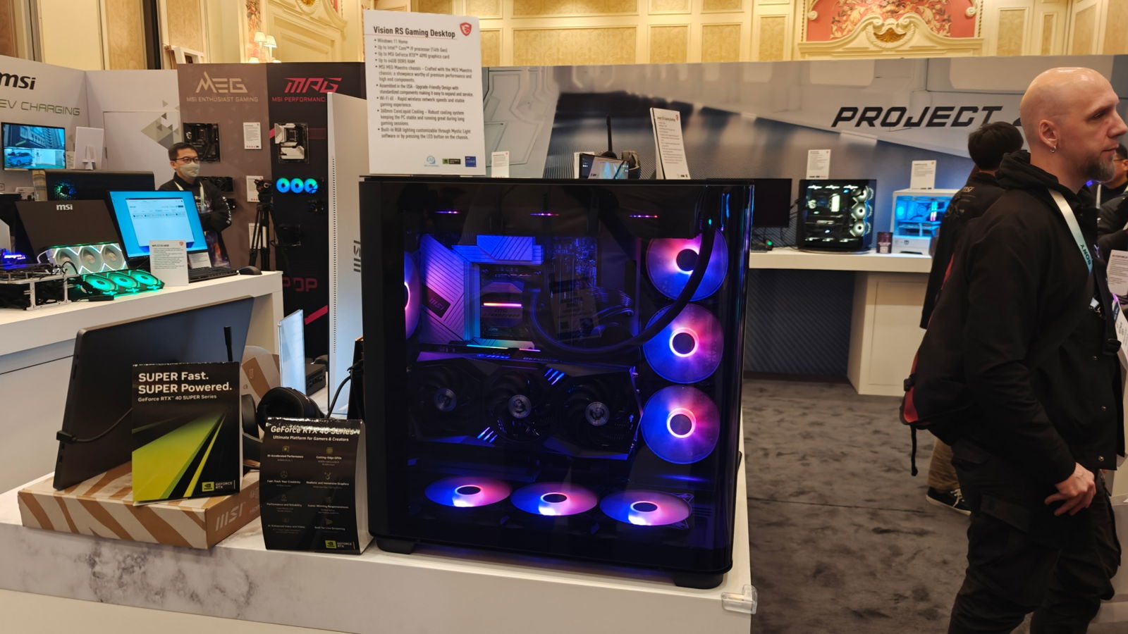 Msi’s Monitor &Amp; Desktop Solutions Shine At Ces 2024