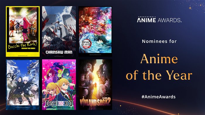 The Crunchyroll Anime Awards 2024 Nominees Are Out Now: Jjk, Chainsaw Man 2