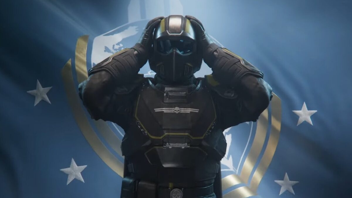 He