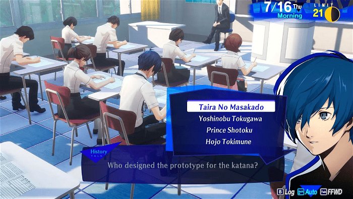 Persona 3 Reload Guide: All Class Answers