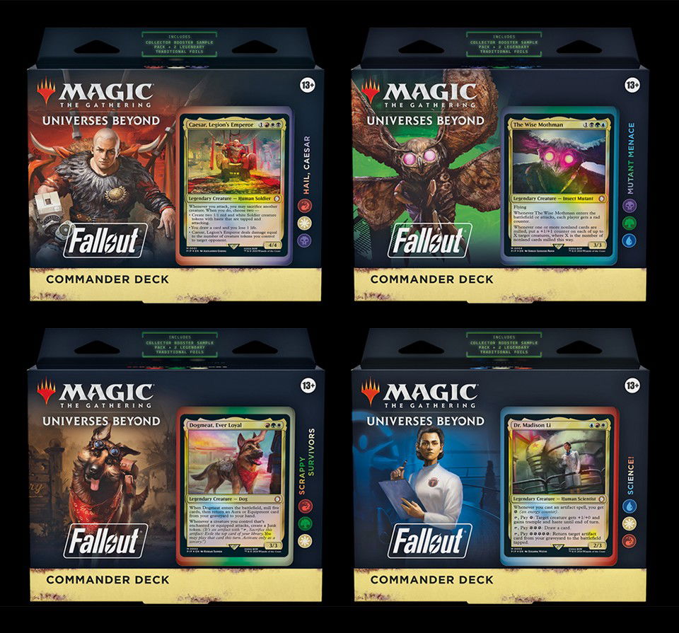 Magic: The Gathering'S Fallout Collaboration Launches Today Magic The Gathering'S Fallout Collaboration Launches Today