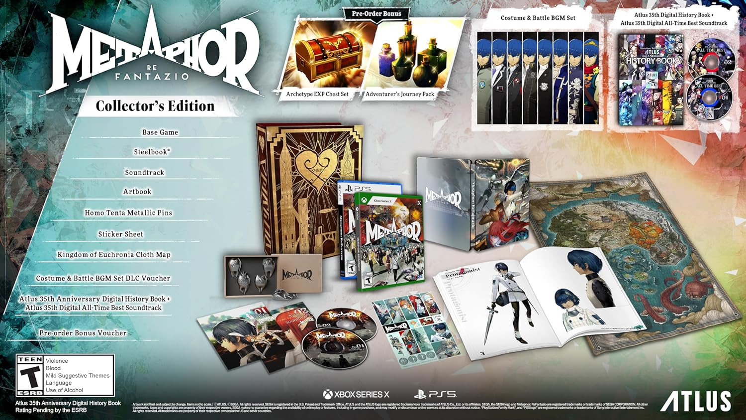 Metaphor: Refantazio New Info, Release Date &Amp; A Big Collector'S Edition Metaphor: Refantazio Now Has A Release Date &Amp; Big Collector'S Edition