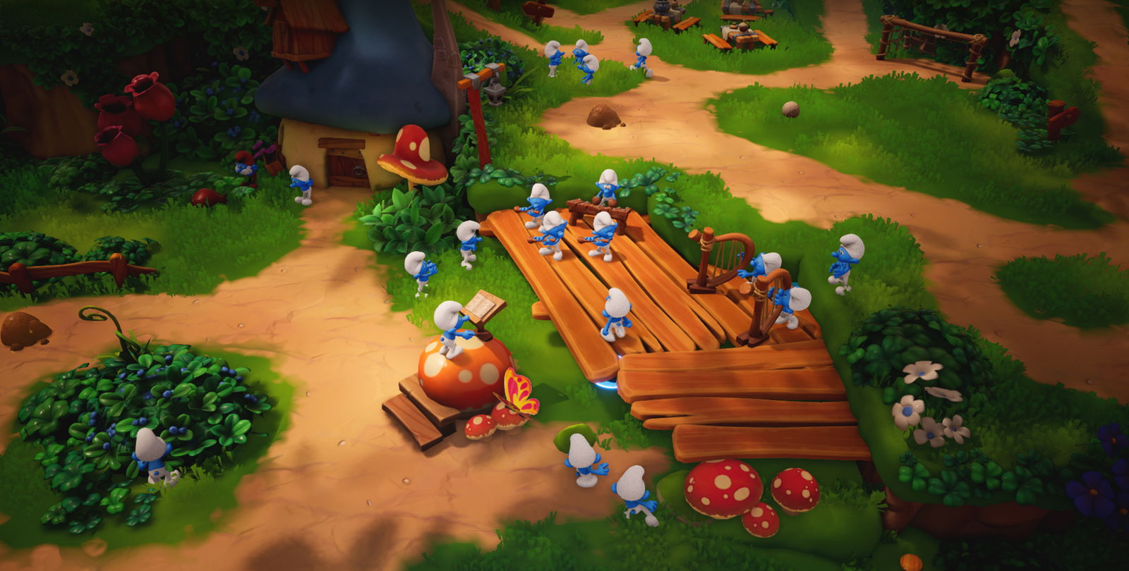 The Smurfs - Dreams Announced By Microids 