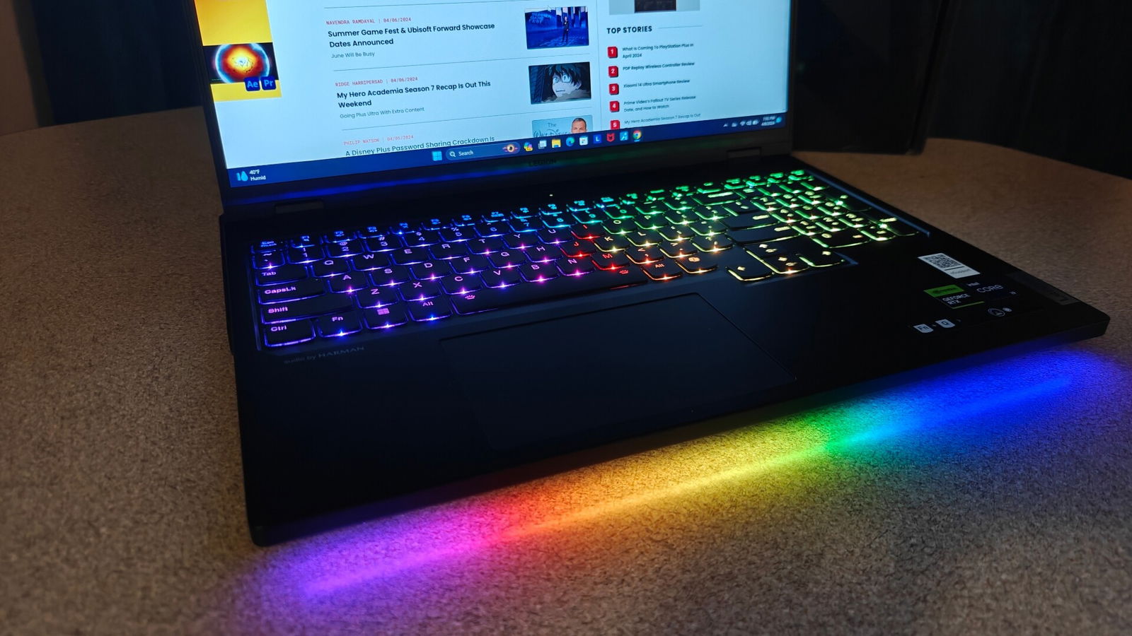 Lenovo Legion Pro 7I Gaming Laptop Review Lenovo Legion Pro 7I Gaming Laptop Review
