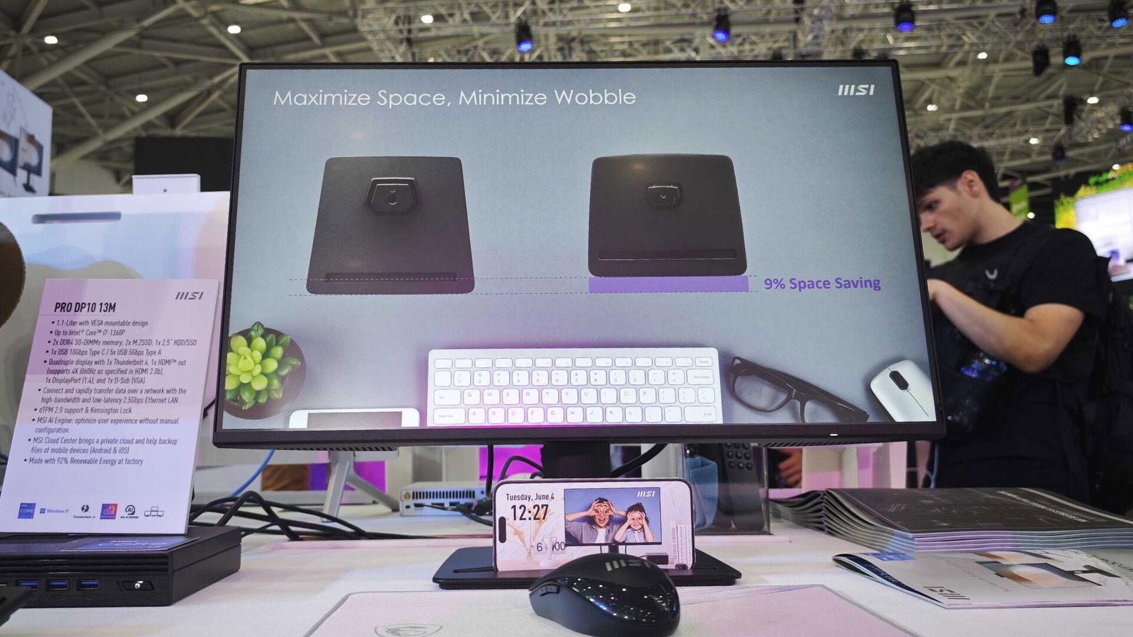 Computex 2024: Msi Monitors Bring More Than Gaming To The Show Floor Computex 2024: Msi Monitors Bring More Than Gaming To The Show Floor
