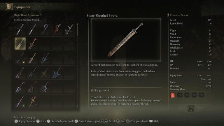 Elden Ring Shadow of the Erdtree Guide: Stone-Sheathed Sword Location